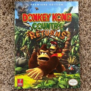 Nintendo Donkey Kong Country Returns Guide - Premiere Edition